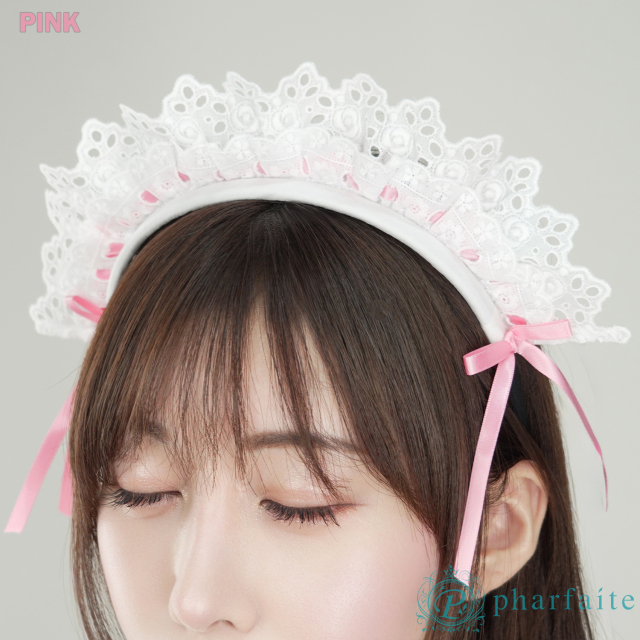 ローズレースカチューシャ