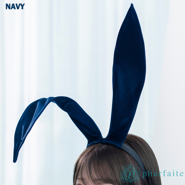 pharfaite】VELVETエナメルバニーカチューシャ